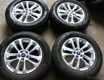 4x alu kola original Ford R17 pekne s pneu a TPMS