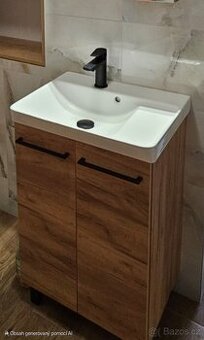 Koupelnová sestava s umyvadlem + pákovovou baterií