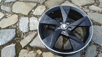 Prodám NOVÁ ORIGINAL al kola 17 5x100 na ŠKODA