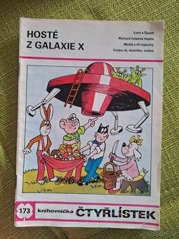 Staré čtyřlístky stav lehce opotřebované