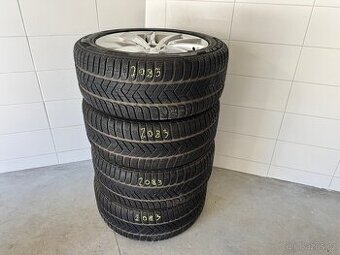 Originál Volvo alu disky a gumy 245/45/18 Pirelli 100V