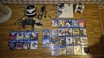 PlayStation 4 PRO, Virtuální Realita VR1, Hry na PS4