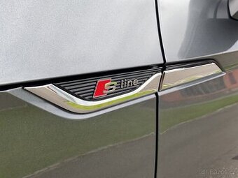 Bočné krídelká nálepky na blatník pre AUDI S-Line