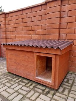 Psí bouda zateplená