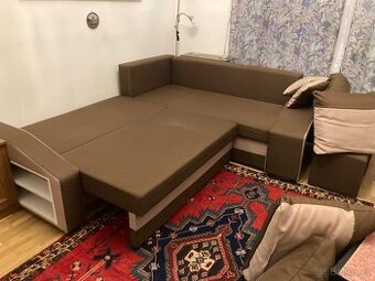 Rozkládací 230x190 cm + 2 taburety