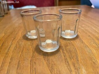 Retro skleničky 0,2 dcl (sada 3ks)