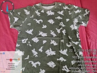 Ruská trička bříza + šátek bříza