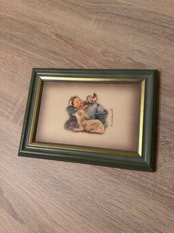 Porcelánový obraz Goebel Hummel – „The Guardian“