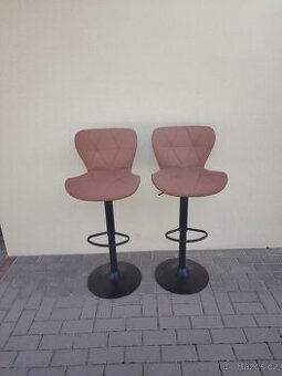 Nové párové barové židle, otočné