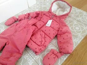 Nový set FF 98 zimní teplá bunda + oteplovačky
