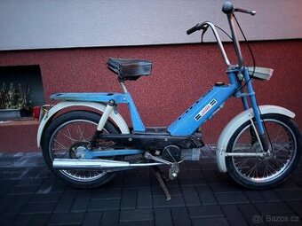 Babetta 207 s kartičkou, modrá původní, funkční 2.