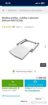 Mezikus pračka- sušička s výsuvem Meliconi