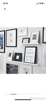 Police na obrázky, IKEA - Mosslanda, 115cm, s dovozem