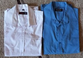 Pánské (chlapecké) košile s dlouhým rukávem, vel. M (39/40)