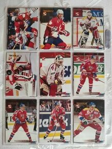 Predám hokejove karty komplet base set Wien 96