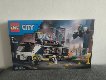 LEGO® City 60418 Mobilní kriminalistická laboratoř policistů