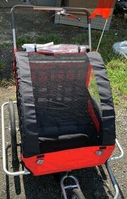 Nový vozík za kolo Gonser pro 2 děti