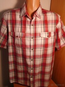 Pánská kostkovaná košile George/XL-L/2x62,5cm