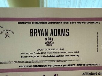Bryan Adams 1.8.