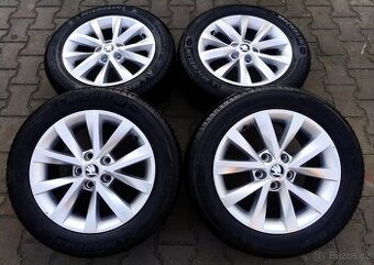 Alu kola originál Škoda Octavia III 5x112 R16 Alcatras