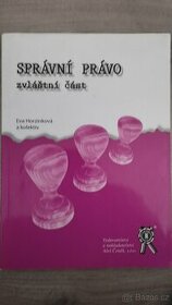 Správní právo - zvláštní část - Eva Horzinková