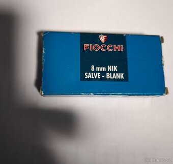 Poplašné náboje Fiocchi cal. 8mm Salve Blank