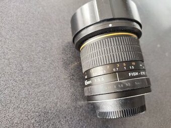 Objektiv Opteka 6,5mm/F3.5 pro Nikon "Fisheye" - rybí oko