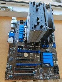 Základní deska Msi zh77a-g43 + procesor Intel core i5 3550
