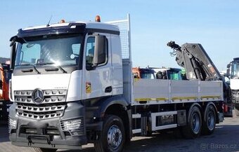 Mercedes-Benz AROCS 2643 - 6x4 - Valník + HR-HIAB 228E-3