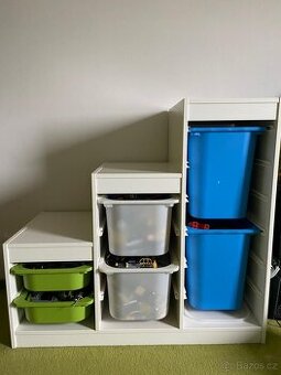 Úložná sestava Ikea Trofast bílá bez boxů