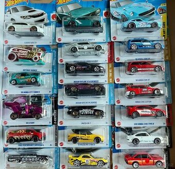 Aktualizovaná nabídka Hot Wheels (angličáky)