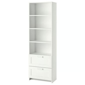 Knihovna bílá, zn. IKEA - 1