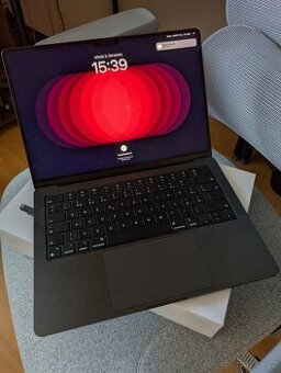 MacBook Pro 14" M4 CZ 2024 Vesmírně černý, s Nanotexturou