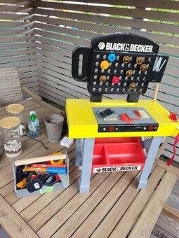 Dětská dílna Black & Decker + nářadí