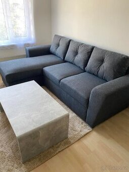 Rozkládací pohovka s lenoškou VEJLBY
