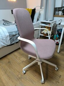 Ikea sedák k židli LÅNGFJÄLL s vysokou opěrkou, Gunnar