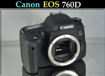 Canon EOS 760D  CMOSFull HDVWIFI/NFC 11800 Exp.