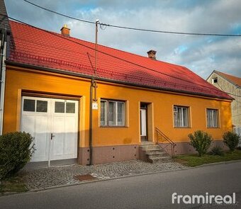 Prodej rodinného domu 4+1 s garáží a zahradou – Olšany u Vyš