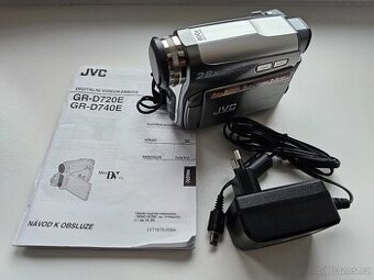 PRODÁM MINIDV KAMERU JVC GR-D720E - POZOR ČTĚTE