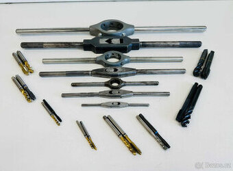 Vratidla + sada závitníků (použité)