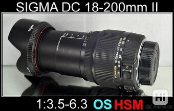 pro Nikon - Sigma DC 18-200mm 1:3.5-6.3 HSM OS II