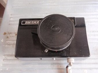 retro fotoaparát na Kinofilm