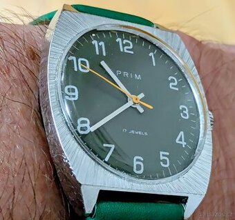 HODINKY PRIM 17 JEWELS , TYP 66 392 1 - SUPER STAV