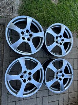 4x alu disky 5x100 R17 audi, vw, škoda, subaru, seat