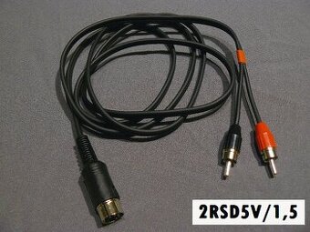 Propojovací kabely, přechodky Jack, RCA, XLR, DIN.. KVALITA