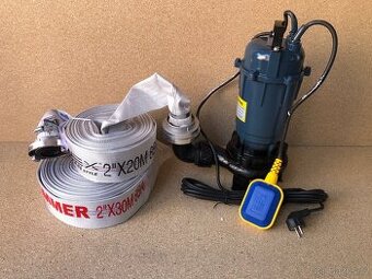 Ponorné kalové čerpadlo s nožem