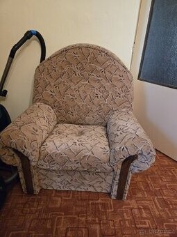 Křesla, nepoužívaná, mikrovlákno