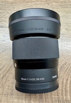 Objektív Sigma 56/1.4 pre Sony e-mount