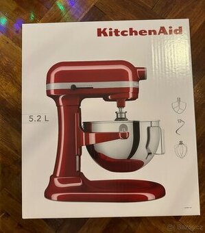 KitchenAid robot Heavy Duty 5KSM55SXXEER červený nový