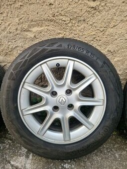 Alu kola Renault 4x100 R15 + pneu Continental